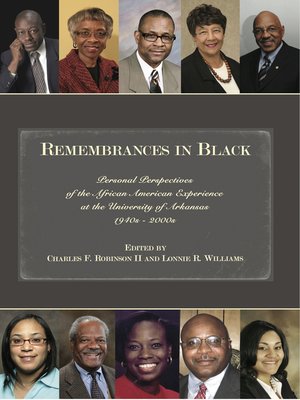 cover image of Remembrances in Black